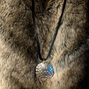 Silver Rustic Necklace